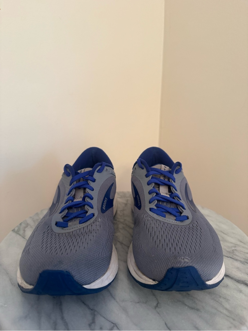 Brooks Transmit 2 Running Shoes Men’s Size 9 Gray Blue Sneakers 1103371D028 - Picture 3 of 9